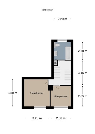 Floorplan - Commandeurstraat 32, 6281 AN Mechelen